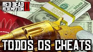 RED DEAD REDEMPTION 2 - TODOS OS CHEATS e Trapa&ccedil;as do Jogo, DINHEIRO INFINITO e Mais