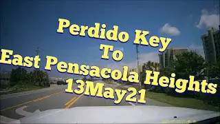 Perdido Key To East Pensacola Heights Florida 13May21