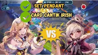 Set Pendant Card Legendary Butterfly Queen Irish | Line Get Rich
