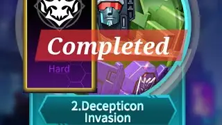 Decepticon Invasion Hard Mode Completed: Cybertron Hero Mission Transformers VS Wing Fighter