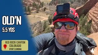 Old&rsquo;n Route 5.5 -Sport Climbing Red Rock Canyon Open Space