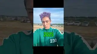Evolution of Thanos 230-player 2025-1991 😱 #squidgame #thanos #shorts