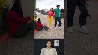 Girl and begger catched a bad boy 😮 | mini story |