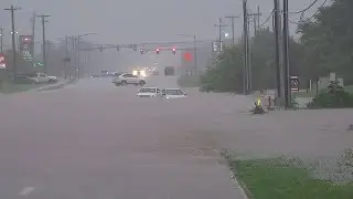 Cars stranded after heavy rain brings floods parts of Yukon
