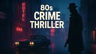🌌 [Playlist] 80s CRIME THRILLER | Neon Nights & Dark Streets 🚔