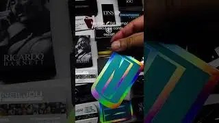 Custom Rainbow 🌈 Foil Stamp  + Diecut Business Cards |  #printing #businesscards #marketing