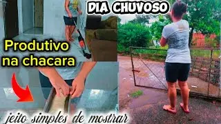 Fiz o melhor/limpei e organizei