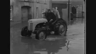 Kilkenny (1969) Flooding in Kilkenny, Ireland.