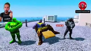GTA:-5 Spider Hulk Strikes Back Revenge on 🤯 #gta #Shorts #youtubeshort #Cartoon #Games BD #viral.!!