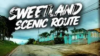 Jamaica: Manchester- driving  from New Wales to to South Manchester. Scenic Route.