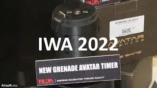 Граната Аватара на выставке IWA 2022 (страйкбол)