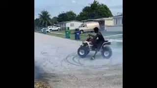 Yamaha Banshee Donuts