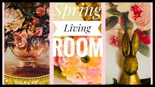 🌸 2025 Spring Living Room 🐇 Spring Decorating Ideas 🌼 Spring Decorate With Me 🌸