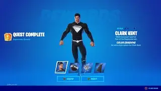 How to Unlock Superman Shadow Style in Fortnite (All Superman Challenges)