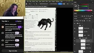 Art Jam - D&D Eberron Art Stream ep 609 - Monster tokens - Spectral Knight  - 5