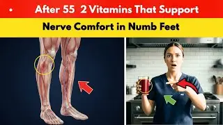 Over 60? 2 Vitamins That May Help Support Nerve Comfort in Feet