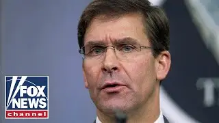 Esper holds a press briefing on raid that killed ISIS leader