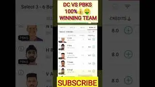 DC vs PBKS Dream11 Team | DC vs PBKS Dream11 IPL 20 Apr | DC vs PBKS Dream11 Today Match Prediction