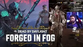 Otzdarva Reacts to NEW Chapter 26: Forged in Fog Cosmetics for Knight & Vittorio | DBD Live Servers