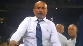 [INCREDIBILE] esultanza di spalletti al gol di brozovic sampdoria 0 -1 inter