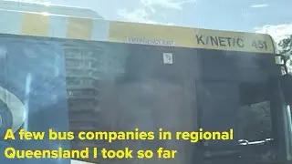 A few bus companies in regional Queensland I took so far