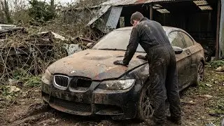 ASMR Car Restoration! 2010 BMW M3 Full Restoration from Burnt Condition