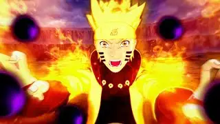 Naruto Unleashes the power of *Bijuu Sage Mode* in shinboi