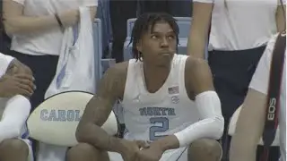 UNC's Caleb Love plays for 