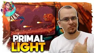 ME SENTI JOGANDO CASTLEVANIA! | Primal Light #01 - Gameplay PT BR