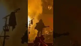 Kiss - Love Gun ending with lots of pyro at Scandinavium, Gothenburg, 22 July 2022