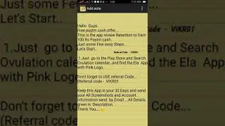 paytm loot offer 2017 earn 100Rs paytm cash money -||100% working....