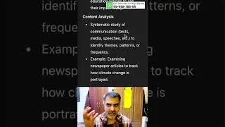 Historical Research and Content Analysis | Research Aptitude | UGC-NET-Paper 1