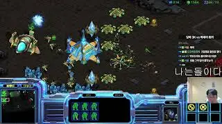 【21.1.26】 SC:R 1v1 (FPVOD) SnOw (P) vs EffOrt (Z) 【Map: Pole Star】