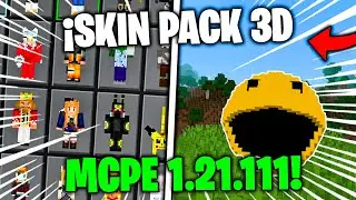 💚 &iexcl;NUEVO PACK DE SKIN ACTUALIZADO 3D (+1,100) 1.21.111 PARA MINECRAFT BEDROCK! 🔴