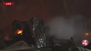 Fire blazes at Reisdorf Bros Inc in Wyoming County