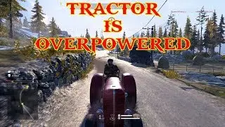 I'm Riding  A Big Furry Tractor - Battlefield V Firestorm Gameplay