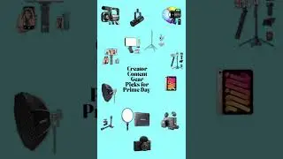 Top Creator Gear Picks for Prime Day 🎥 | Amazon Tech Finds #amazonfinds #primeday2025