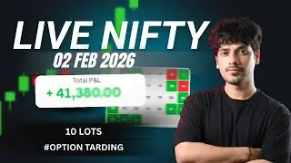 Live Nifty Option Trading | Intraday Trading by TradingWithShakti | 2nd Feb