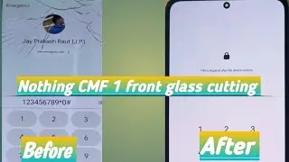 NOTHING CMF 1 FRONT GLASS REPLACEMENT.
