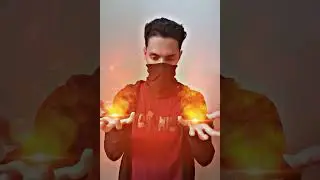 Fire Power Effect || Blender 3D Animation || VFX Effects #shorts
