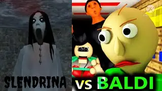 SLENDRINA VS BALDI'S BASICS CHALLENGE fanmade