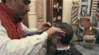 ASMR Haircut: Classic Buzz on Sides, Scissors on Top by Arthur Rubinoff