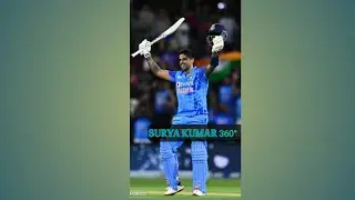 SURYA KUMAR YADAV 360&deg; SHOT 😘😘INDIAN🇮🇳 PLAYER #trending #viral #shorts #short