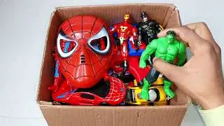 Marvel Spiderman Toys Unboxing Review | Spider Man Mask | Spider Man x Iron Man | Spider Man Gun