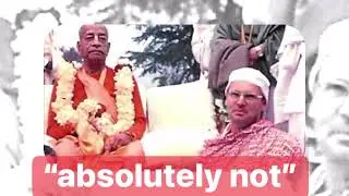 RUPANUGA DAS ACBSP 1966 - NO TO FAKE ISKCON APPOINTED GURUS - ABSOLUTELY NOT!