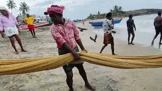 Kerala fishing techniques in arabian sea ⛵🌊#fishing