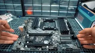Asrock B550m Phantom Gaming 4 MATX Motherboard Quick Unboxing Malaysia - PC Build Project
