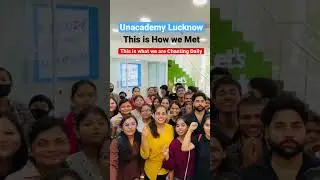 Lucknow Meetup Chants Anshul sir&rsquo;s slogan | Unacademy Lucknow