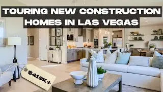 Touring New Construction Homes in Las Vegas | $419k+ | Sunstone