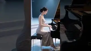 Stunning Beauty Playing Piano 8&ndash; Mesmerizing Performance